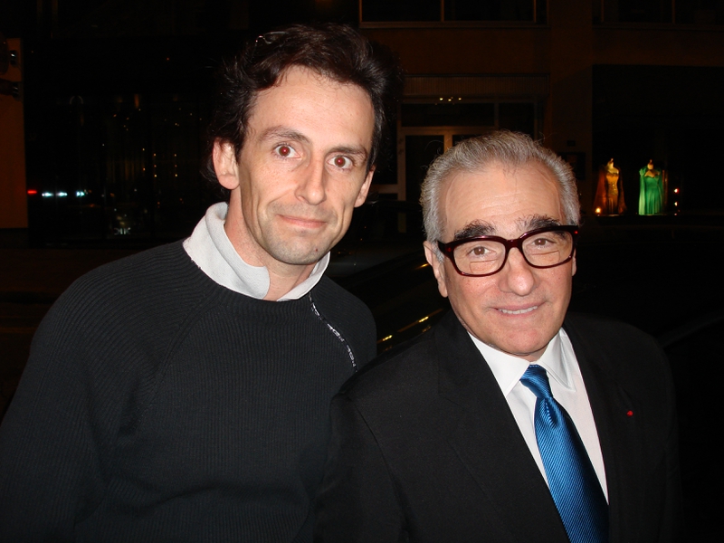 Martin Scorsese Photo with RACC Autograph Collector CB Autographs
