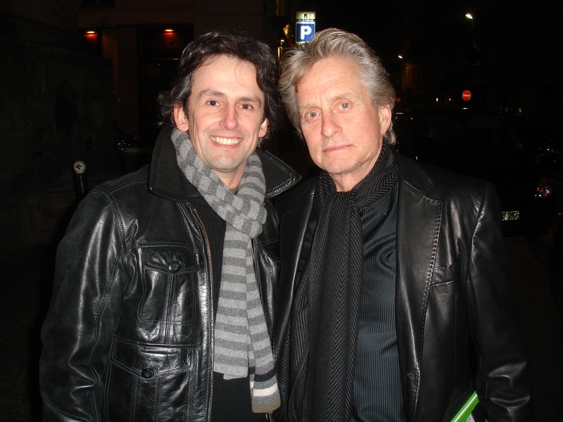 Michael Douglas Photo with RACC Autograph Collector CB Autographs