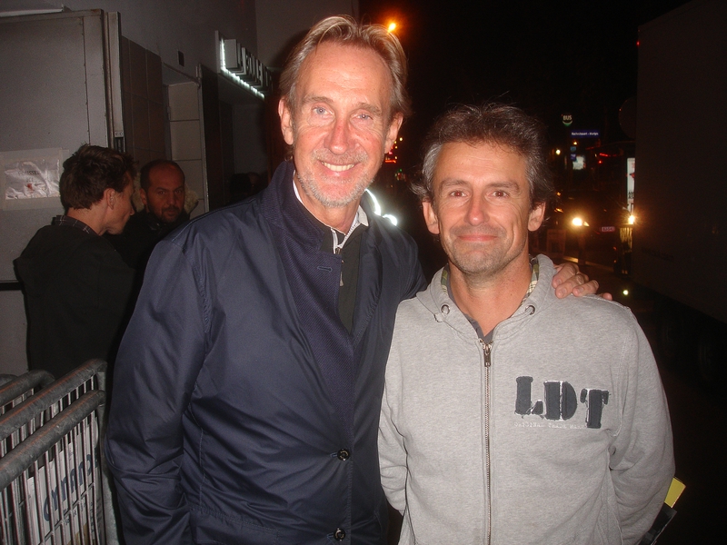 Mike Rutherford Photo with RACC Autograph Collector CB Autographs