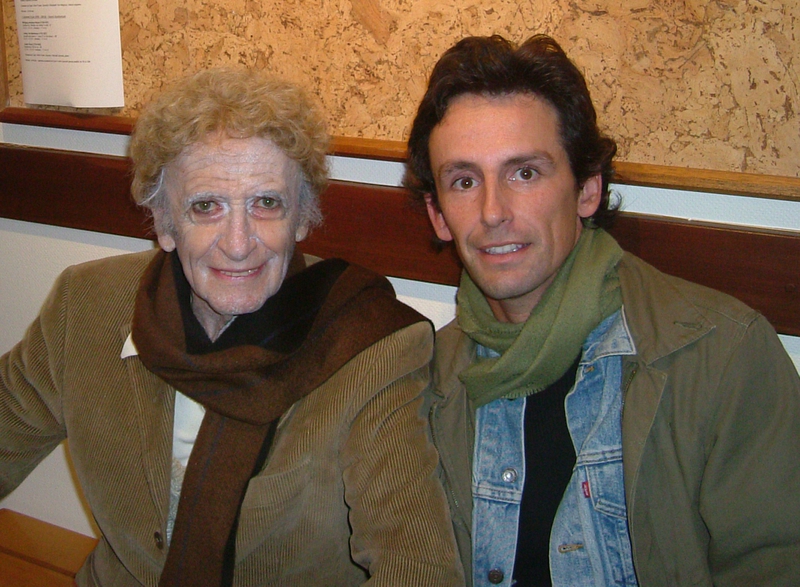Marcel Marceau Photo with RACC Autograph Collector CB Autographs Marcel Marceau Photo with RACC Autograph Collector CB Autographs