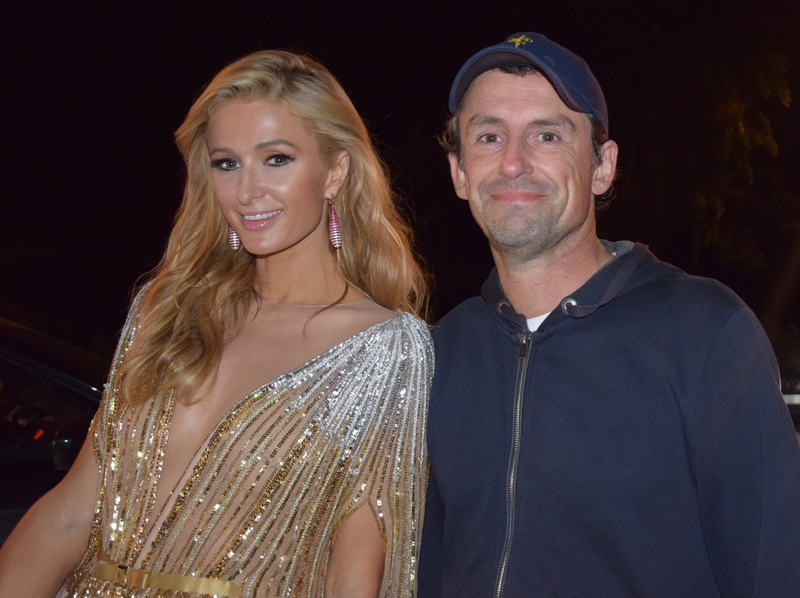 Paris Hilton Photo with RACC Autograph Collector CB Autographs