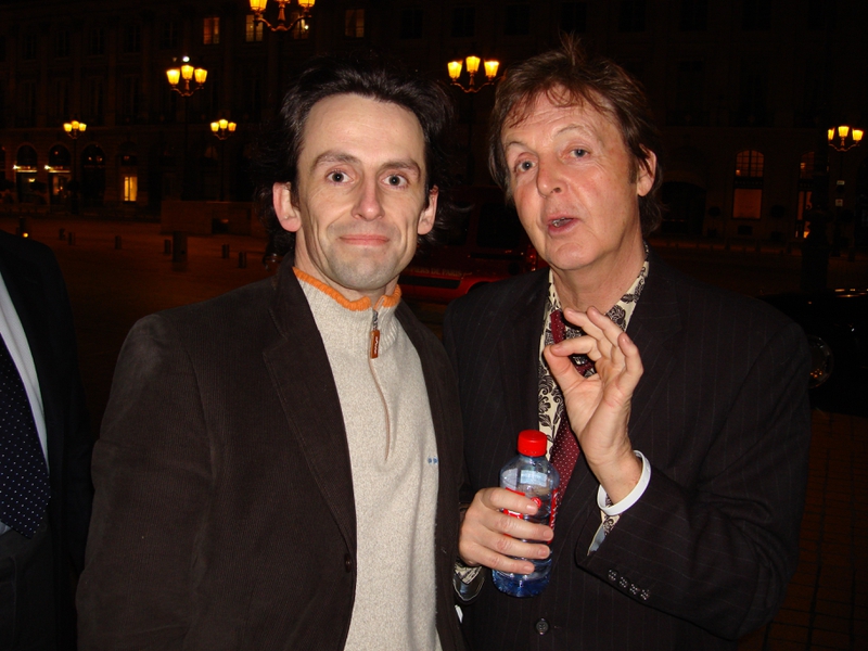 Paul McCartney Photo with RACC Autograph Collector CB Autographs