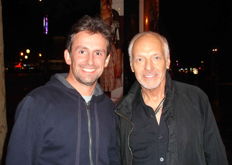 Peter Frampton Photo with RACC Autograph Collector CB Autographs