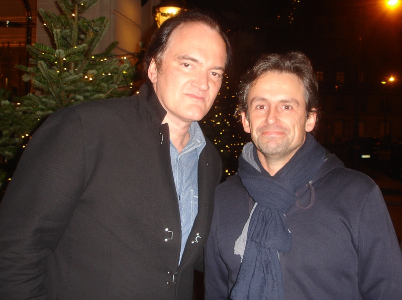 Quentin Tarantino Photo with RACC Autograph Collector CB Autographs