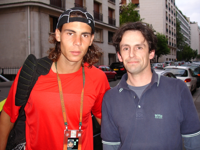 Rafael Nadal Photo with RACC Autograph Collector CB Autographs