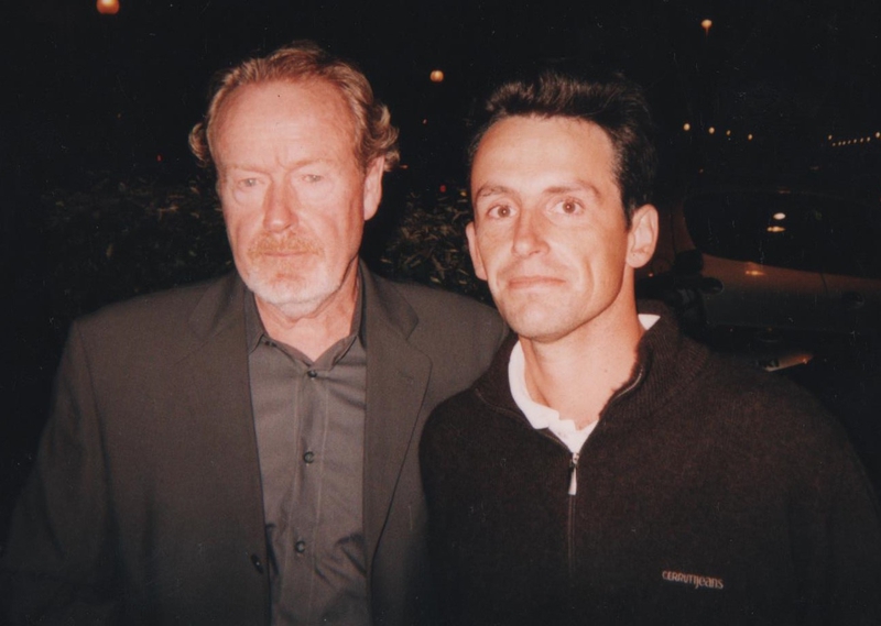 Ridley Scott Photo with RACC Autograph Collector CB Autographs