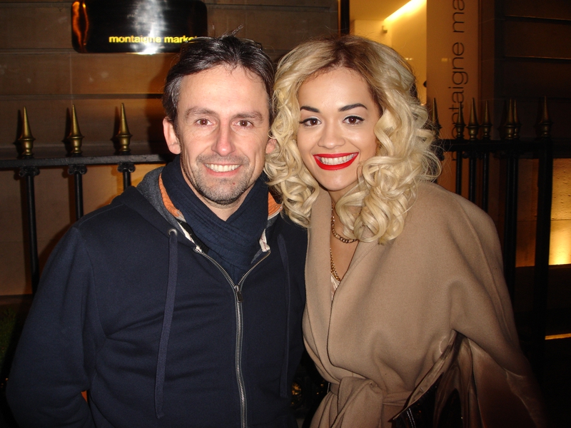 Rita Ora Photo with RACC Autograph Collector CB Autographs