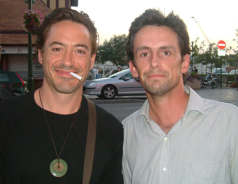 Robert Downey Jr. Photo with RACC Autograph Collector CB Autographs