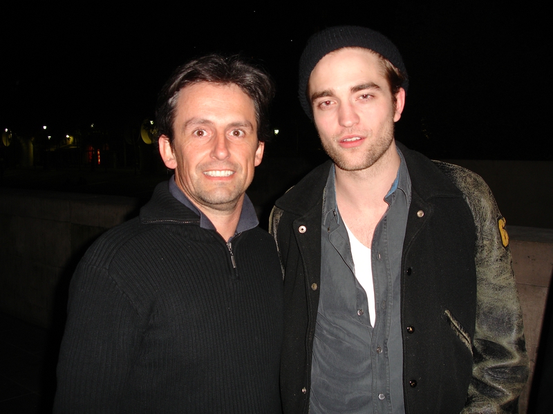 Robert Pattinson Photo with RACC Autograph Collector CB Autographs