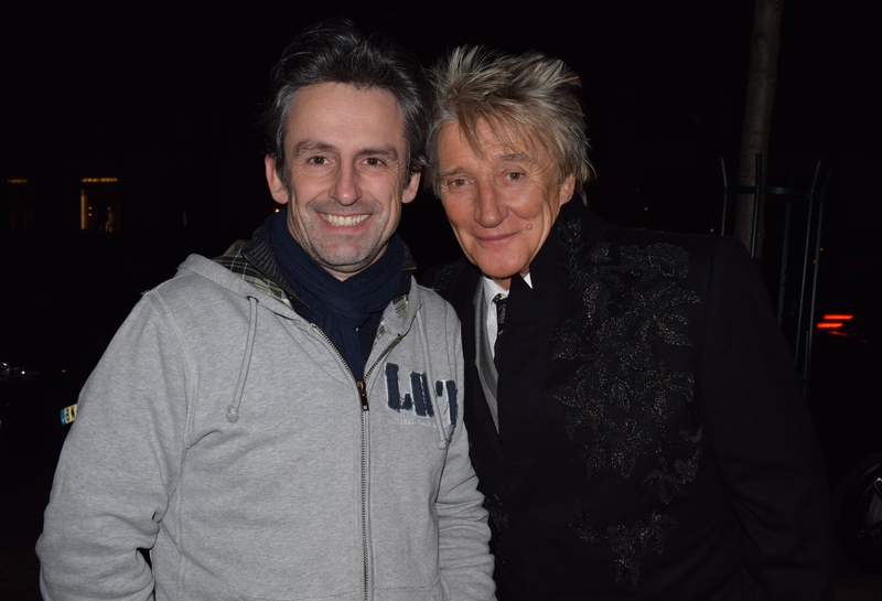 Rod Stewart Photo with RACC Autograph Collector CB Autographs