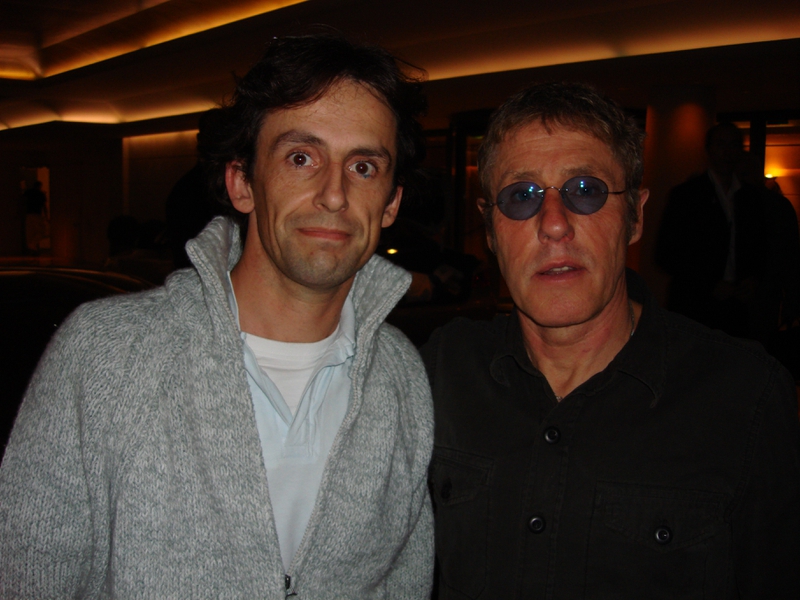 Roger Daltrey Photo with RACC Autograph Collector CB Autographs