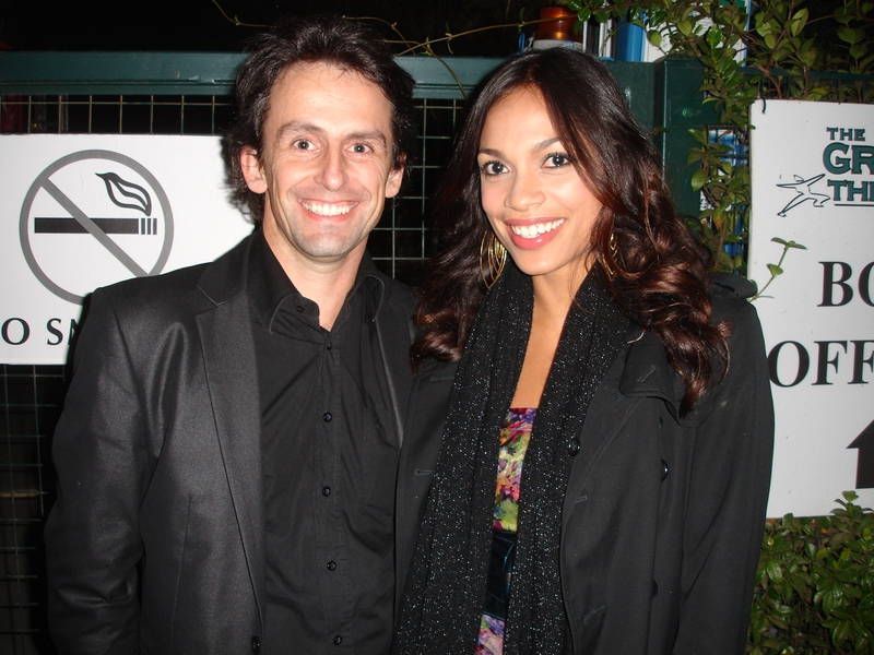 Rosario Dawson Photo with RACC Autograph Collector CB Autographs