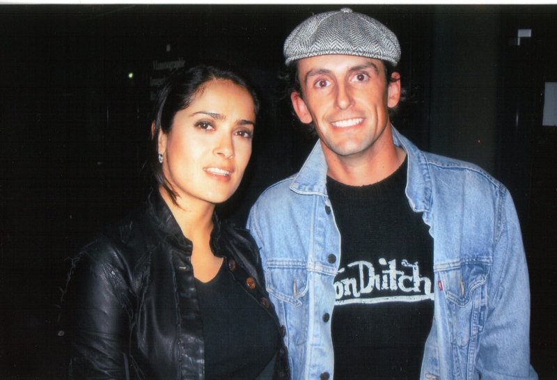 Salma Hayek Photo with RACC Autograph Collector CB Autographs