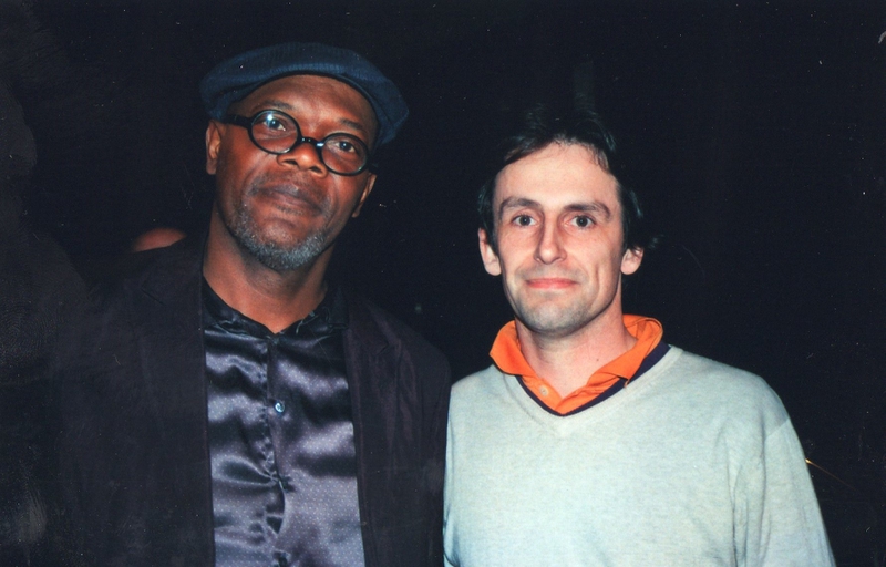 Samuel L. Jackson Photo with RACC Autograph Collector CB Autographs Samuel L. Jackson Photo with RACC Autograph Collector CB Autographs