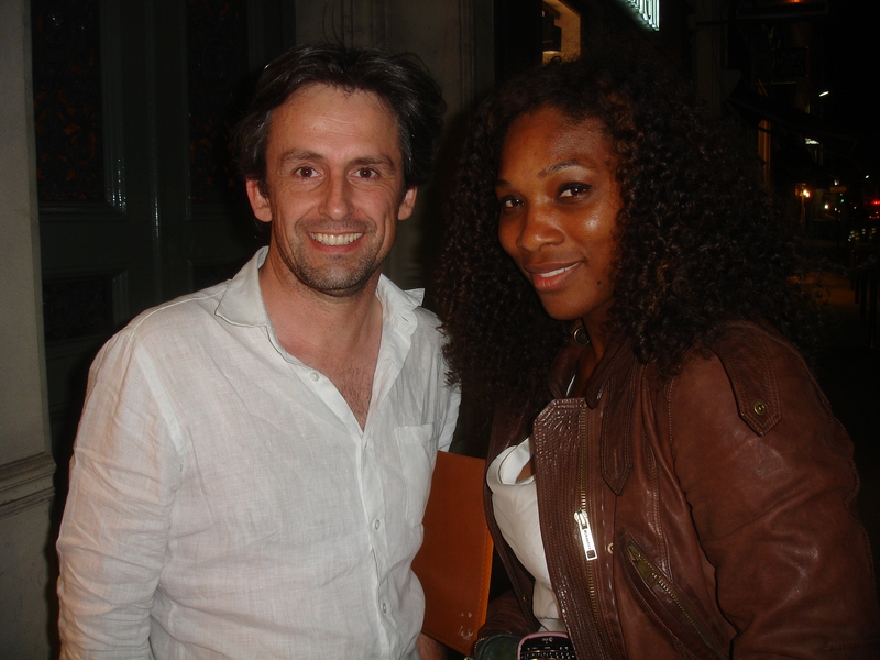 Serena Williams Photo with RACC Autograph Collector CB Autographs