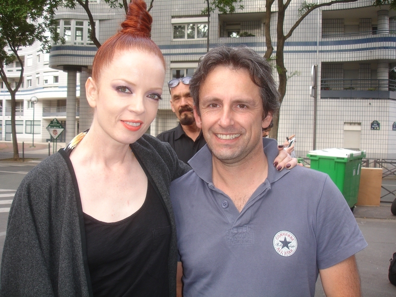 Shirley Manson Photo with RACC Autograph Collector CB Autographs
