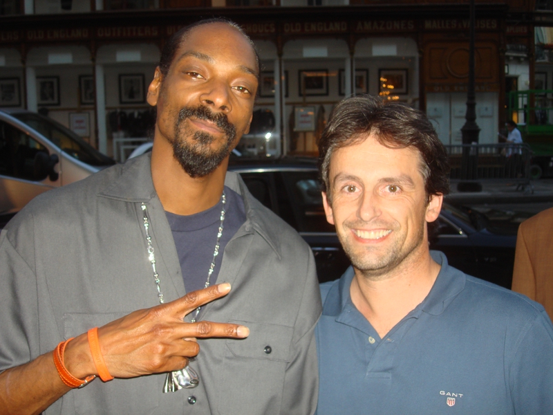 Snoop Dogg Photo with RACC Autograph Collector CB Autographs