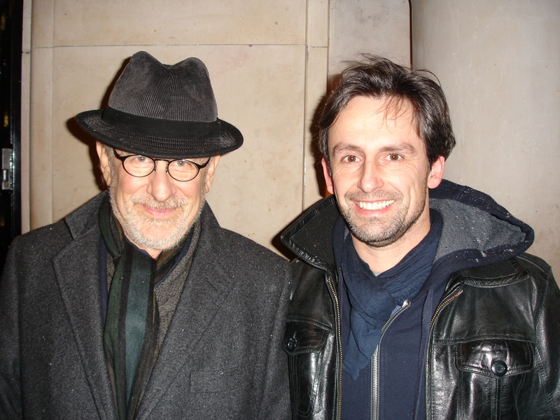 Steven Spielberg Photo with RACC Autograph Collector CB Autographs