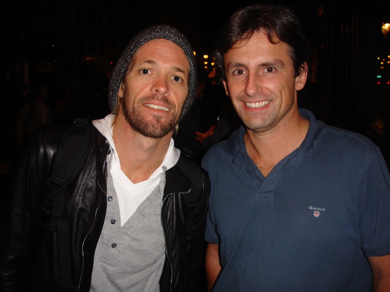 Taylor Hawkins Photo with RACC Autograph Collector CB Autographs
