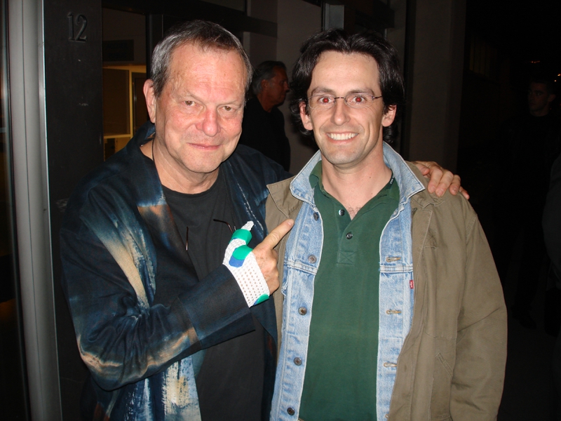 Terry Gilliam Photo with RACC Autograph Collector CB Autographs