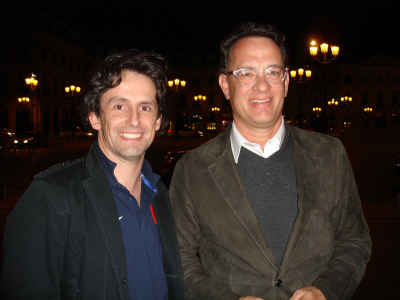 Tom Hanks Photo with RACC Autograph Collector CB Autographs