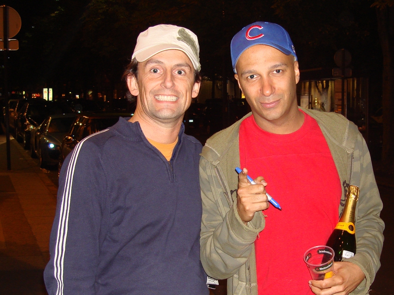 Tom Morello Photo with RACC Autograph Collector CB Autographs