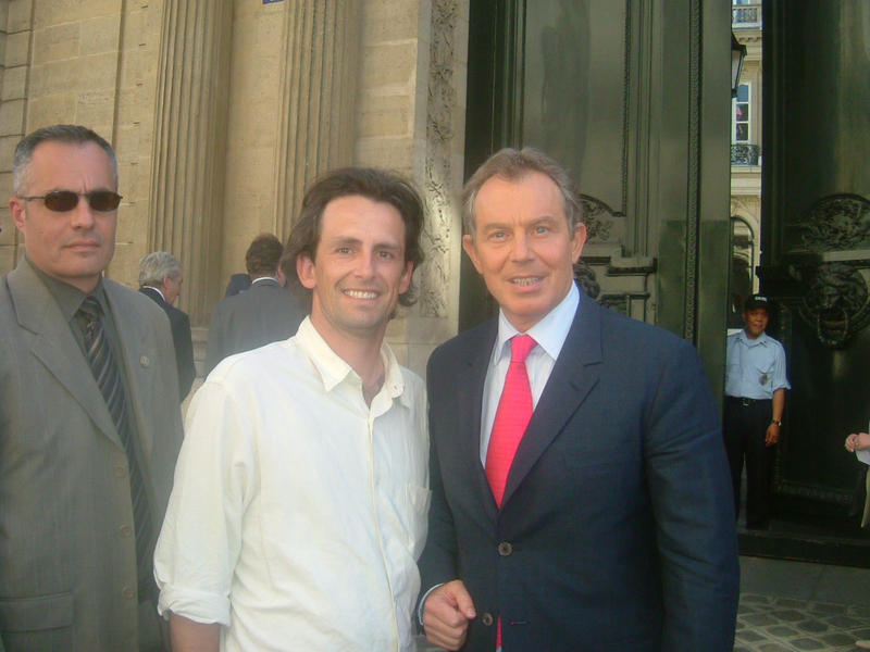 Tony Blair Photo with RACC Autograph Collector CB Autographs