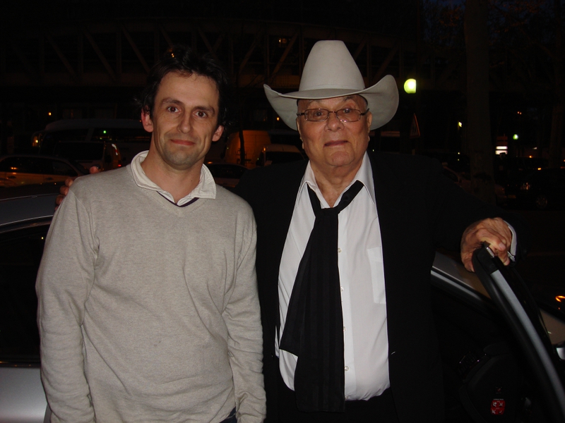 Tony Curtis Photo with RACC Autograph Collector CB Autographs