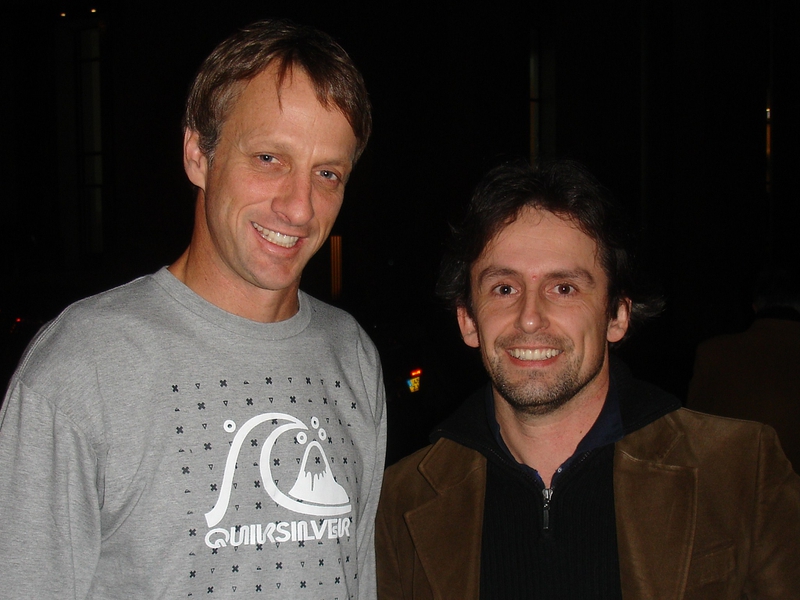 Tony Hawk Photo with RACC Autograph Collector CB Autographs