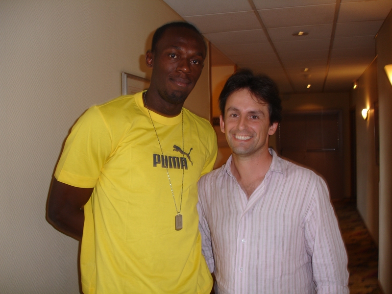 Usain Bolt Photo with RACC Autograph Collector CB Autographs