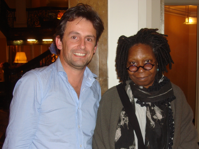 Whoopi Goldberg Photo with RACC Autograph Collector CB Autographs