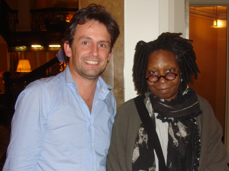 Whoopi Goldberg Photo with RACC Autograph Collector CB Autographs