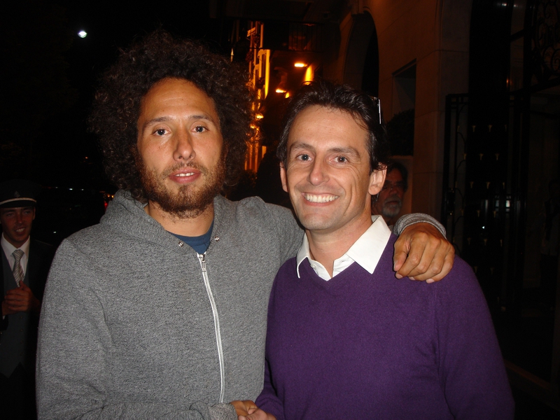 Zack de la Rocha Photo with RACC Autograph Collector CB Autographs