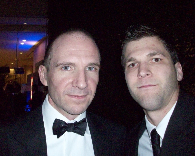 Ralph Fiennes Photo with RACC Autograph Collector All-Star Signatures, LLC Ralph Fiennes Photo with RACC Autograph Collector All-Star Signatures, LLC