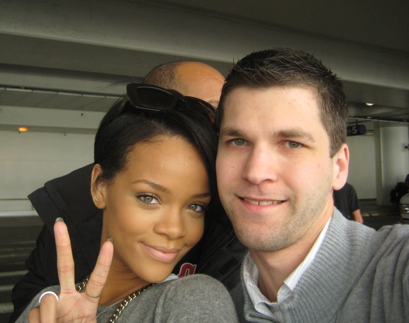 Rihanna Photo with RACC Autograph Collector All-Star Signatures, LLC