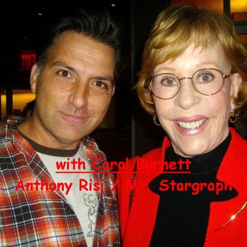 Carol Burnett with Anthony Risi