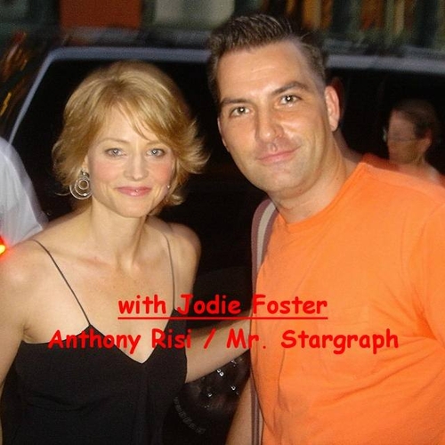 Jodie Foster with Anthony Risi