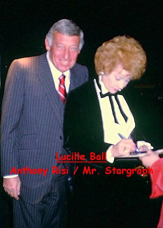 Lucille Ball with RACC Trusted collector Anthony Risi