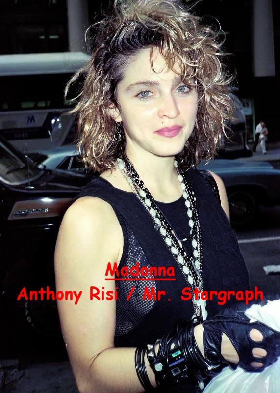 Madonna Signing Autograph for RACC Autograph Collector Anthony Risi