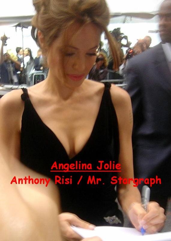 Angelina Jolie with RACC Trusted collector Anthony Risi