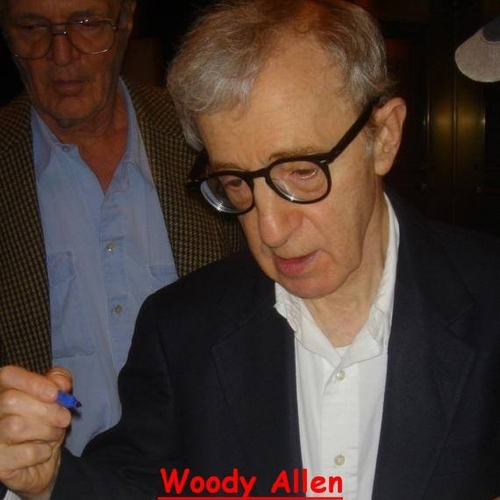 Woody Allen with Anthony Risi