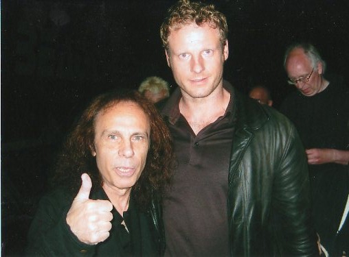 Ronnie James Dio Photo with RACC Autograph Collector AV-Autographs