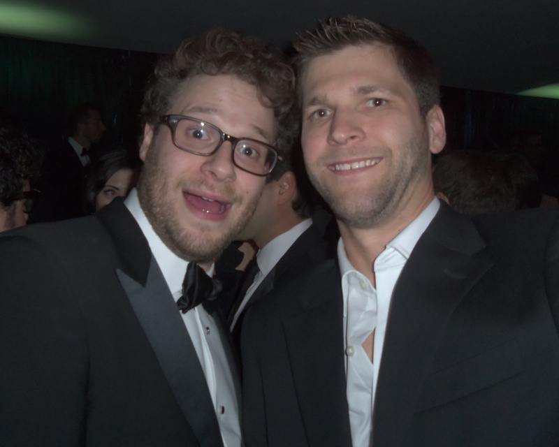 Seth Rogen Photo with RACC Autograph Collector All-Star Signatures, LLC