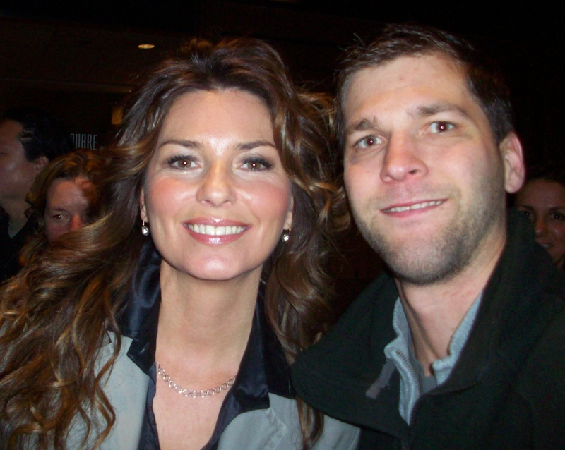 Shania Twain Photo with RACC Autograph Collector All-Star Signatures, LLC