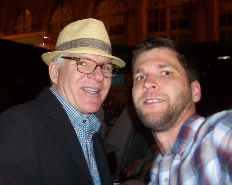 Steve Martin Photo with RACC Autograph Collector All-Star Signatures, LLC