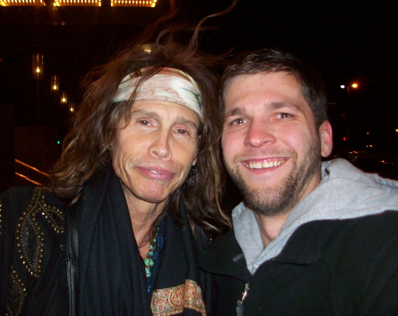 Steven Tyler Photo with RACC Autograph Collector All-Star Signatures, LLC