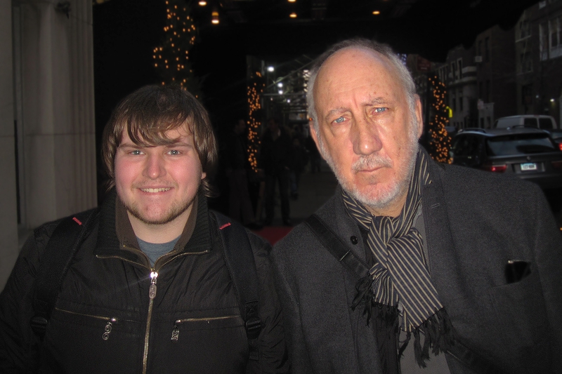 Pete Townshend Photo with RACC Autograph Collector Ilya Zeta