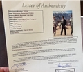 COA for James Spence Authentication