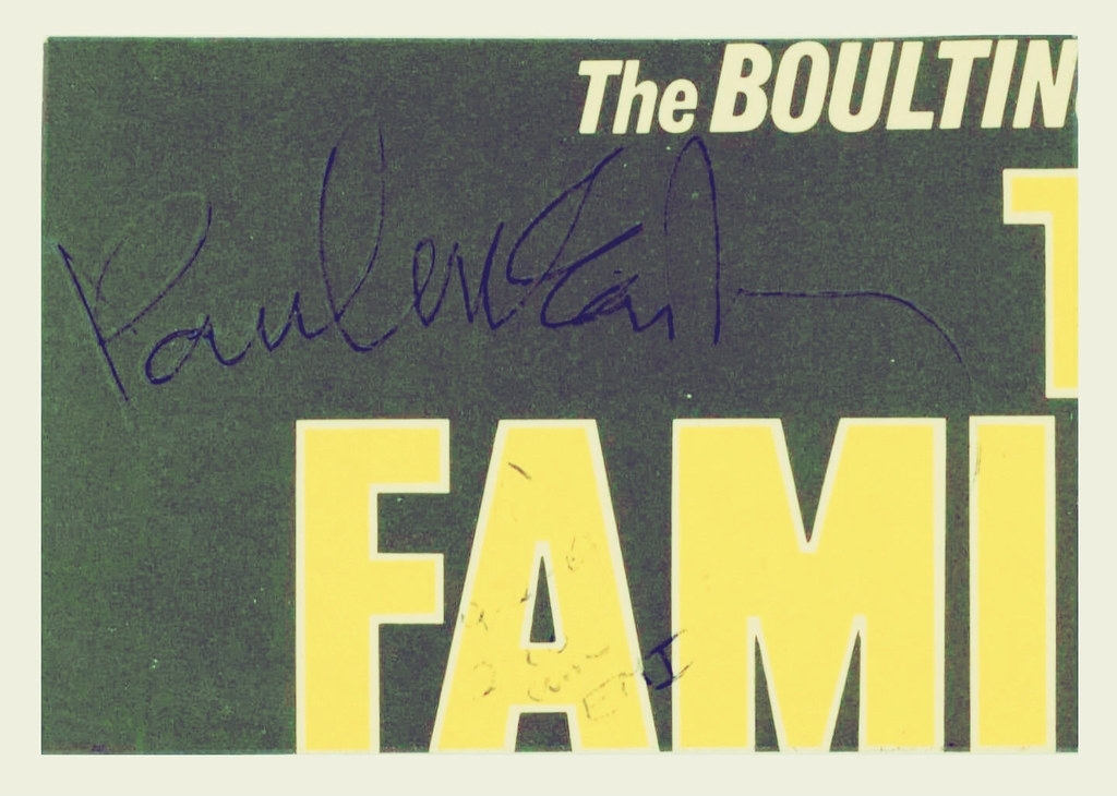 Paul McCartney 1967 EMI Studios Abbey Road, London Autograph [Pepper Session] (UK). (Denise Werneck Collection)