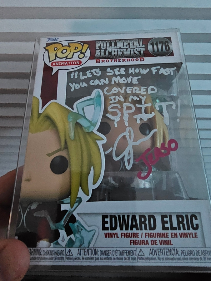 Andrew Love, Edward Elric Pop